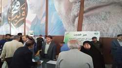 در ششمین روز از هفته جهاد کشاورزی؛ میز خدمت سازمان جهاد کشاورزی استان کرمان برگزار شد
